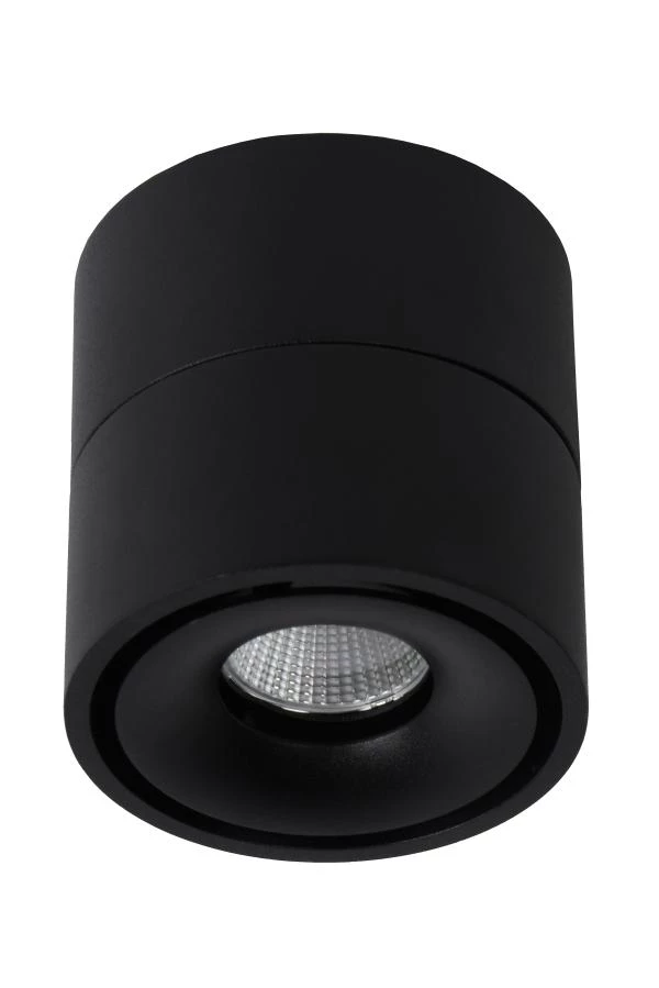 Lucide YUMIKO - Spot plafond - Ø 7,8 cm - LED Dim. - 1x10W 2700K - Noir - éteint